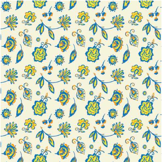 Floral Tile